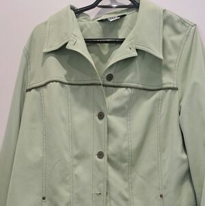 Alia Mint Green Blazer